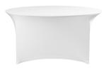 Tafelhoes voor inklapbare buffettafel | 180cm | Rond | Wit, Verzenden, Nieuw in verpakking
