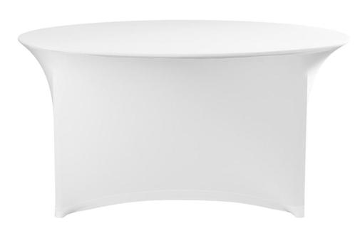 Tafelhoes voor inklapbare buffettafel | 180cm | Rond | Wit, Zakelijke goederen, Horeca | Keukenapparatuur, Nieuw in verpakking