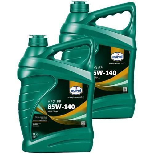 Eurol Aanbieding: 2 X Hpg Ep 85W140 Gl 5 5L, Computers en Software, Laptop-opladers, Verzenden