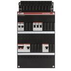 ABB busboard groepenkast 1 fase 3 groepen + fornuisgroep 220, Ophalen of Verzenden, Nieuw