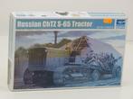 Schaal 1:35 Trumpeter 5538 Russian chTZ S-65 Tractor #64, Ophalen of Verzenden, Gebruikt