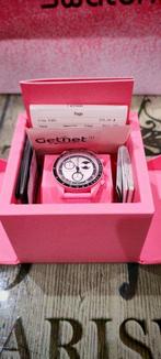Swatch - MoonSwatch - Mission to the Pink Moon - Zonder, Sieraden, Tassen en Uiterlijk, Nieuw