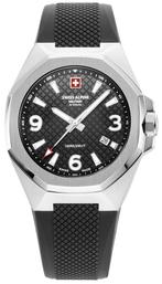 Swiss Alpine Military 7005.1837 Typhoon horloge, Overige merken, Staal, Verzenden, Polshorloge