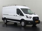 Ford Transit 2.0TDCI 130PK L3H2 | Imperiaal | Trekhaak, Auto's, Bestelauto's, Stof, Gebruikt, Euro 6, Wit