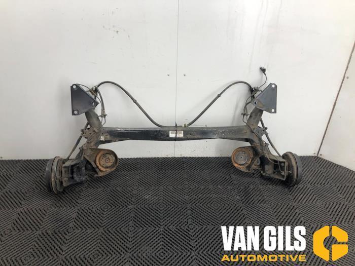 Achteras voorwielaandrijving Fiat 500 O296121, Auto-onderdelen, Ophanging en Onderstel, Ophalen of Verzenden