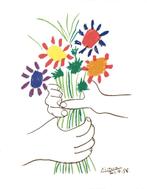 Kunstdruk Pablo Picasso - Bouquet 60x80cm, Verzenden, Nieuw