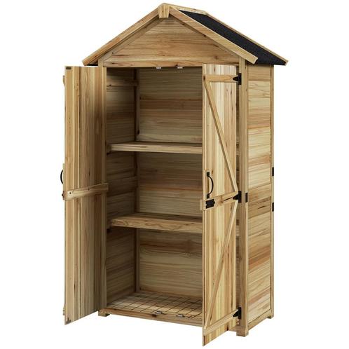 TRUUSK Tuinkast, 0,43m² Houten Gereedschapsschuur, Tuinhuis, Tuin en Terras, Bergingen en Tuinkasten, Nieuw, Verzenden