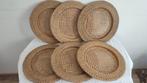 Onderbord (6) - Zeer grote borden - Bamboe, Rattan, cannage,