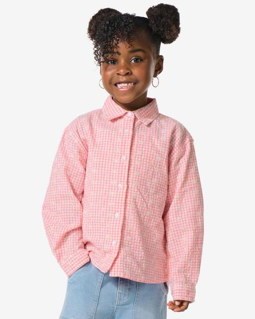 HEMA Kinderblouse broderie beige, Kinderen en Baby's, Kinderkleding | Overige, Nieuw, Verzenden
