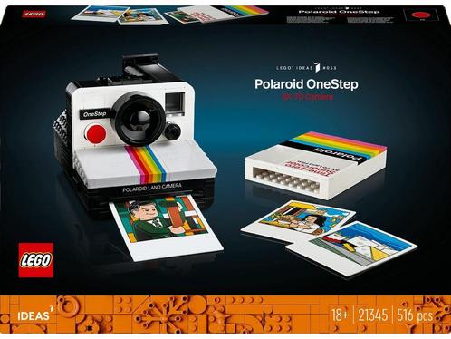 LEGO Ideas Polaroid OneStep SX-70 camera - 21345, Kinderen en Baby's, Speelgoed | Bouwstenen, Zo goed als nieuw, Verzenden