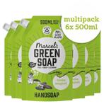 Marcels Green Soap Tonka & Muguet Handzeep Navulling, Verzenden, Nieuw