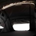 Daktent Lago - 2-personen - Incl. Matras - Zwart, Caravans en Kamperen, Verzenden, Nieuw