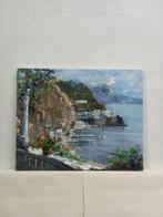 Antonio Patrisi (XX) - Amalfi vecchia, Antiek en Kunst, Kunst | Schilderijen | Klassiek
