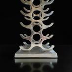 Michael Noll - Wijnrek - Massief gepolijst aluminium, 27, Antiek en Kunst