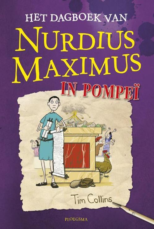 Het dagboek van Nurdius Maximus in Pompei / Nurdius Maximus, Boeken, Kinderboeken | Jeugd | 10 tot 12 jaar, Zo goed als nieuw