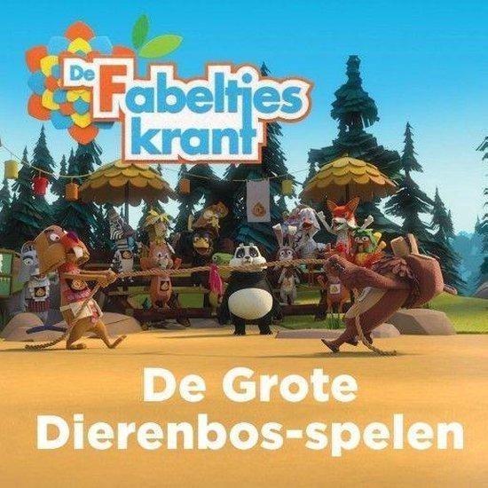 Fabeltjeskrant - De grote Dierenbos-spelen - 1 cd, Boeken, Hobby en Vrije tijd, Gelezen, Verzenden