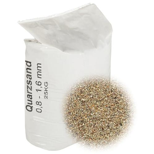 vidaXL Filterzand 25 kg 0,8-1,6 mm, Tuin en Terras, Zwembad-toebehoren, Nieuw, Verzenden