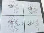 Tex Avery - Slap Happy Lion - 4 Geprinte animatietekeningen, Nieuw in verpakking