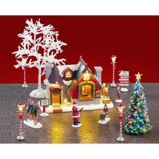 Kerstdorp set | Lemax | Santa’s Snack Shack Set | Santa’s, Diversen, Kerst, Nieuw, Verzenden