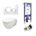 Geberit UP320 Toiletset Sani Royal Standaard Rimfree 55 cm, Doe-het-zelf en Verbouw, Sanitair, Nieuw