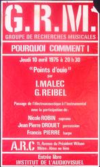Poster over elektrische muziek concert in Frankrijk, Verzamelen, Posters, Verzenden, Nieuw, Overige onderwerpen, Met lijst