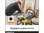 Powerplus POWX07595 - Elektrische tafelzaag - 2000W 250mm -, Verzenden, Zo goed als nieuw, Powerplus