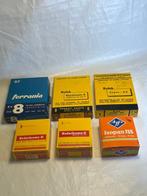 Agfa, Kodak, Ferrania 8 mm film , 1961 tot 1973 Ongebruikte