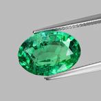 Groen Smaragd - 7.65 ct - Lotus Gemology, Sieraden, Tassen en Uiterlijk, Edelstenen, Nieuw