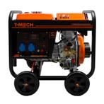 T-Mech Draagbare Diesel Stroomgenerator Noodstroom 2kVA 6pk, Verzenden, Nieuw
