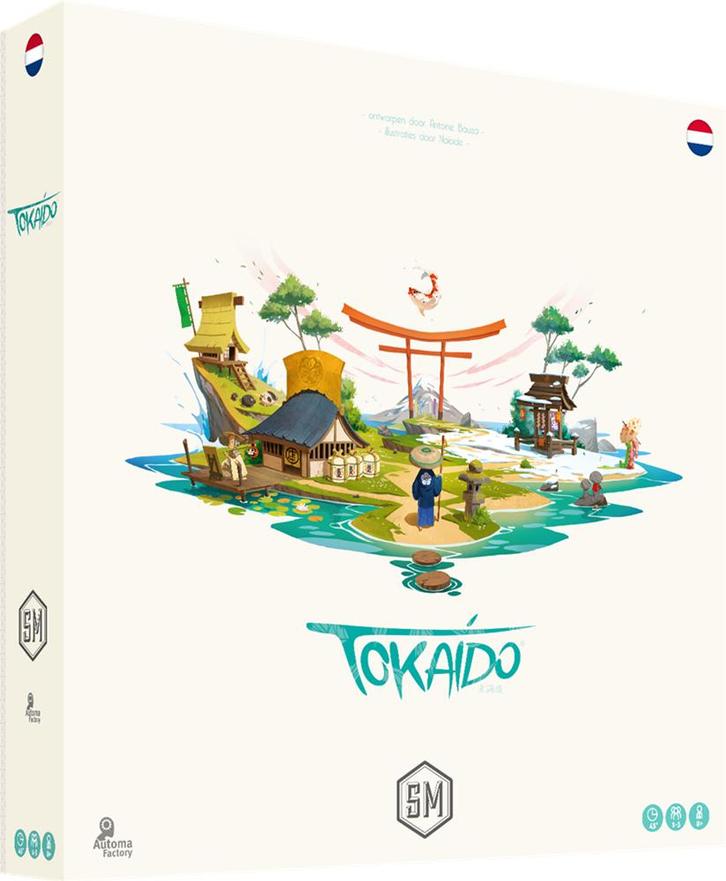 Tokaido (NL) | Stonemaier Games - Gezelschapsspellen, Hobby en Vrije tijd, Gezelschapsspellen | Bordspellen, Nieuw, Verzenden