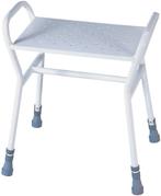 Aidapt douchekruk metaal - tot 190 kilo - 36x52,5x70 cm - ve, Diversen, Verzenden, Nieuw