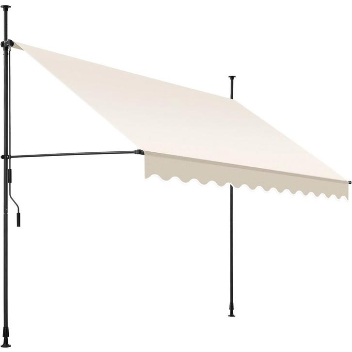 Klemluifel met zwengel, in hoogte verstelbaar - 300 x 180 cm, Tuin en Terras, Overige Tuin en Terras, Verzenden