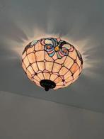 Plafondlamp - Glas-in-lood - Tiffany stijl, Antiek en Kunst