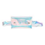 Transparant Klein Heuptasje Iridescent Holografisch Riem Heu, Ophalen of Verzenden, Nieuw, Overige kleuren, Overige typen