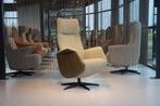 Relaxfauteuil TW-226N Leer/Stof De Toekomst 3 motoren+accu, Ophalen of Verzenden, Nieuw, Leer