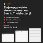 thuisbatterij pakket hv 10 t/m 30kwh+omvormer+installatie, Nieuw