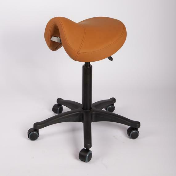 Hippe en comfortabele zadelkruk voor jouw (thuis)werkplek!, Huis en Inrichting, Bureaustoelen, Bureaukruk, Bruin, Nieuw, Ergonomisch