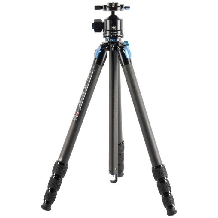 Sirui ST-224 + ST-20, Audio, Tv en Foto, Fotografie | Statieven en Balhoofden, Driepoot, Nieuw, 175 cm of meer, Met balhoofd, Ophalen of Verzenden