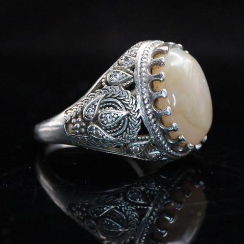 Zonder Minimumprijs - Ring Zilver - Zirkoon - Zilver met, Sieraden, Tassen en Uiterlijk, Ringen