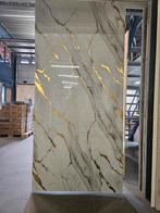 PVC marmerlook wandpaneel 09 122 x 280 cm dikte 3 mm, Doe-het-zelf en Verbouw, Ophalen of Verzenden, Nieuw, Bad