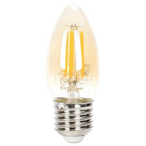 Kaarslamp E27 dimbaar flame warmwit | C35 LED 4W~400Lm=38W h, Huis en Inrichting, Lampen | Overige, Nieuw, Verzenden