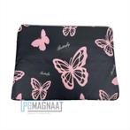Laptop sleeve vlinderprint spatwaterbestendig 15,6 inch, Computers en Software, Ophalen of Verzenden, Nieuw, PCM Neutraal