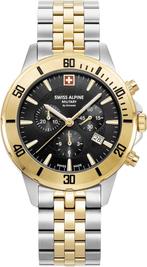 Swiss Alpine Military 7024.9147 Cruiser chronograaf horloge, Overige merken, Staal, Staal, Verzenden