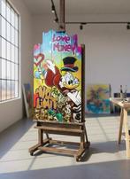 Mélina Jorgues Aim - Street Art - Love Money - Uncle Scrooge