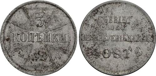 3 Kopeken 1916 J Oberbefehlshaber Ost:, Postzegels en Munten, Munten | Europa | Niet-Euromunten, Verzenden