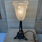 Art Deco Table Lampshade signed GILLES - Bureaulamp -
