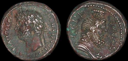 Romeinse Rijk. Hadrianus (117-138 n.Chr.). Tetradrachm dated, Postzegels en Munten, Munten | Europa | Niet-Euromunten