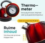 2dekans | MOA Waterkoker Retro - 1.8L - RVS - BPA vrij -, Ophalen of Verzenden, Zo goed als nieuw