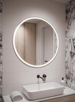 Badkamerspiegel Dawson - 80 x 80 cm - LED - Verwarming, Huis en Inrichting, Badkamer | Badkamermeubels, Verzenden, Nieuw, Overige typen