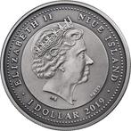 Niue. 1 Dollar 2019 Scorpio - Zodiac Signs - Antique Finish,